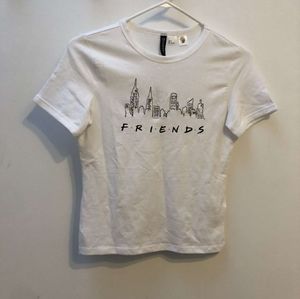 White "Friends" Tee